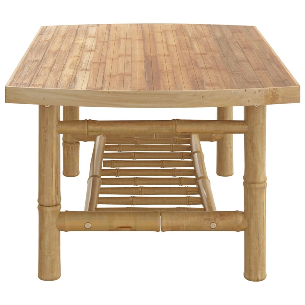 Garten-Couchtisch 90X55X37 Cm Bambus