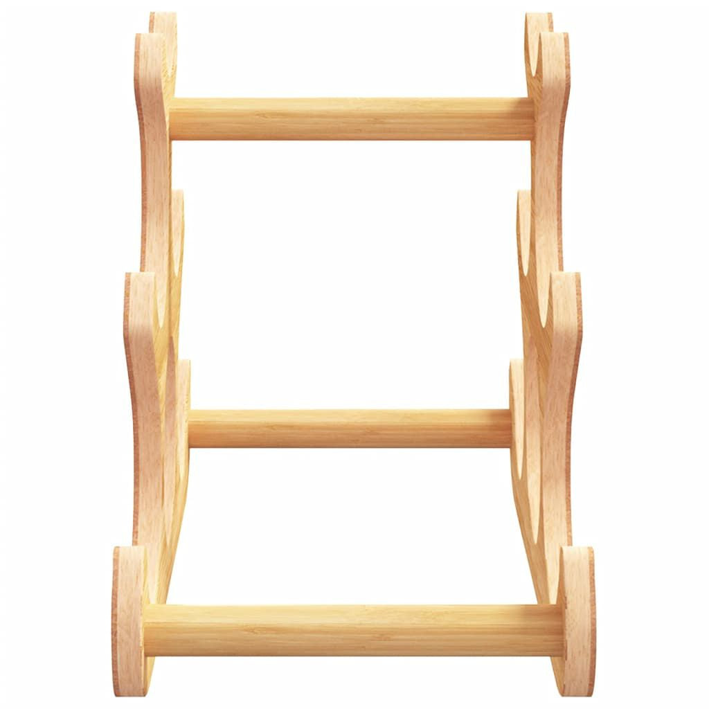 Weinregal Für 6 Flaschen 35X18X25,5 Cm Bambus