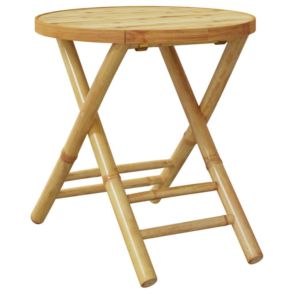 Gartentisch Klappbar Ø45X45 Cm Bambus