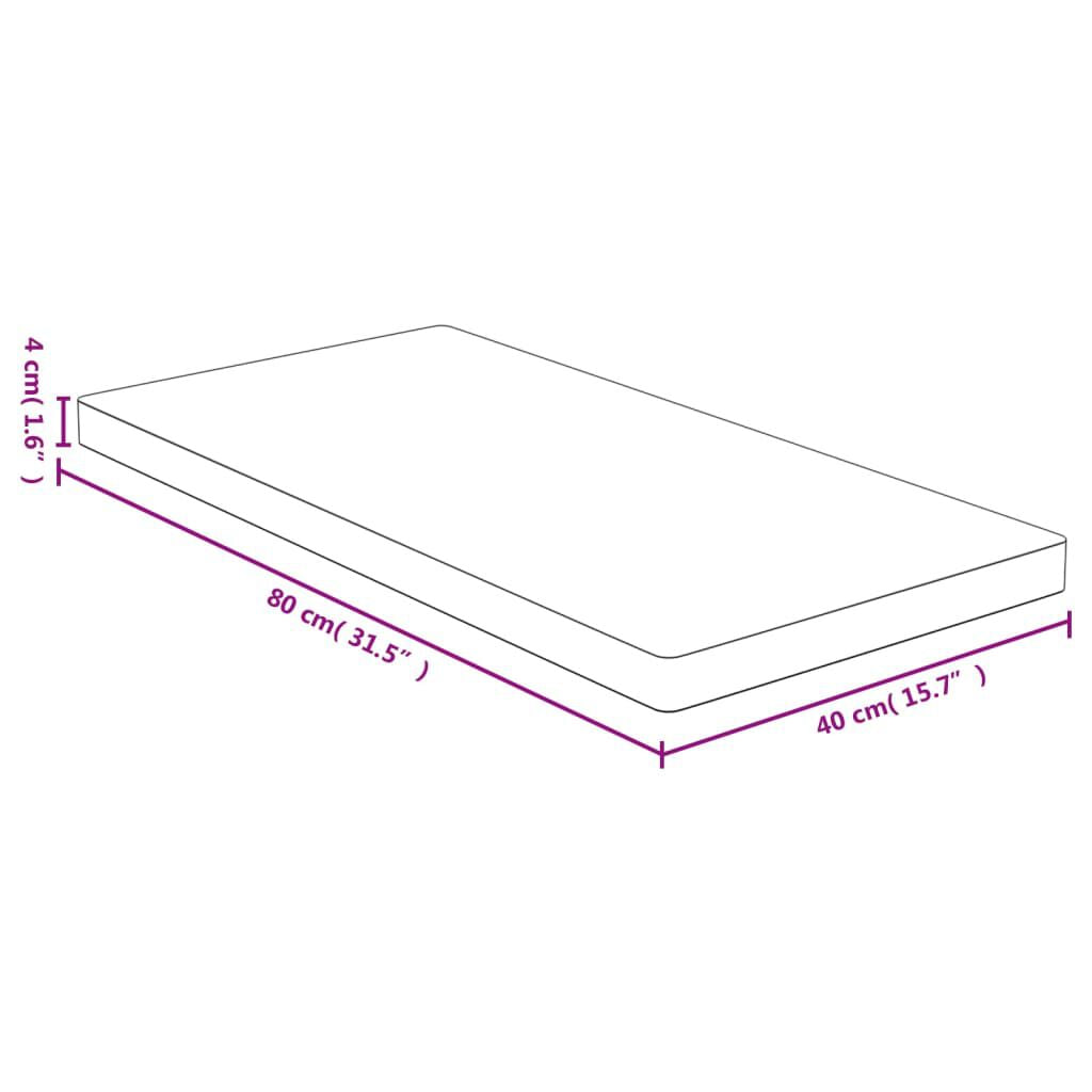 Schneidebrett 80X40X4 Cm Bambus
