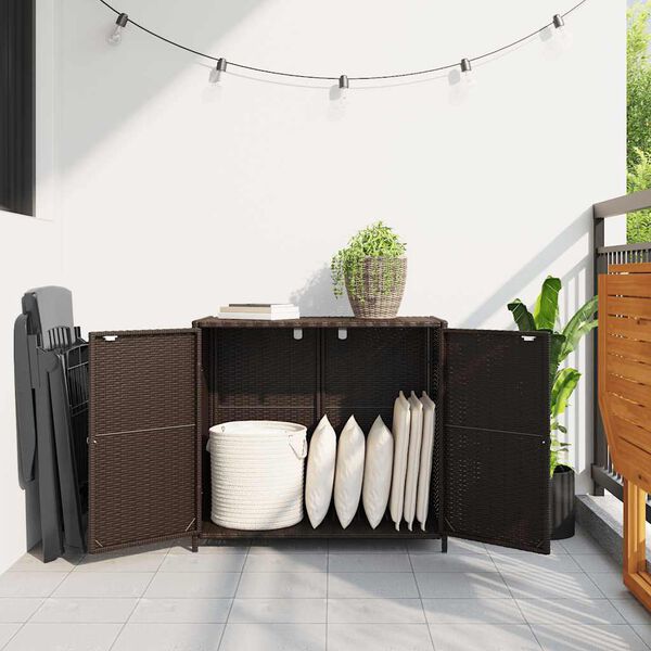 Polyrattan Opbergkast