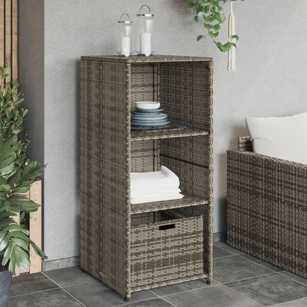 Polyrattan Storage Cabinet