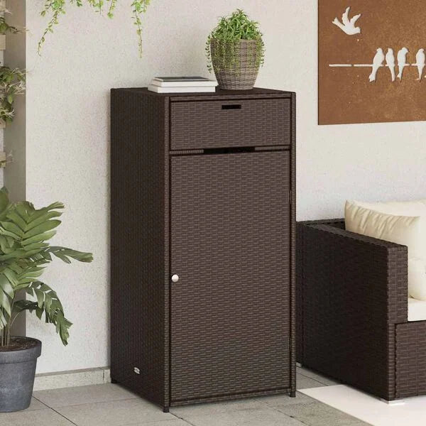 Polyrattan Storage Cabinet