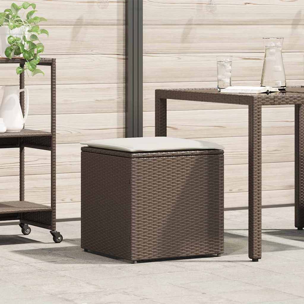 Polyrattan Cushion Storage Box
