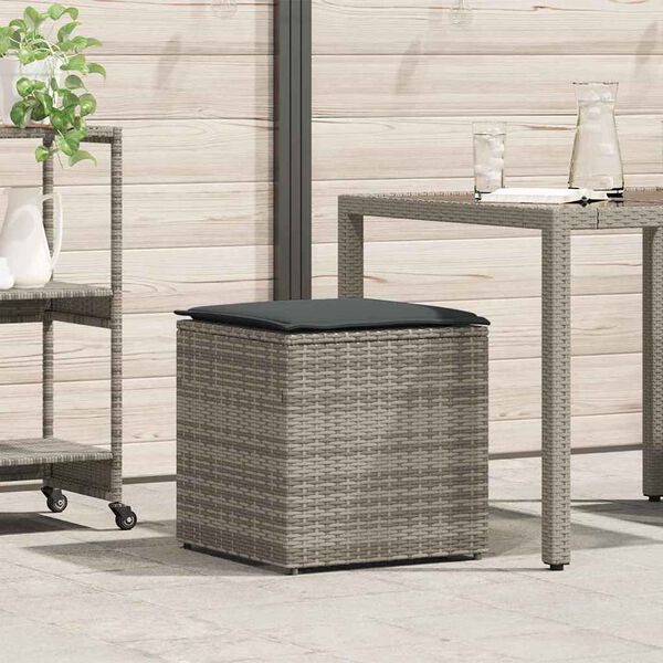 Polyrattan Cushion Storage Box