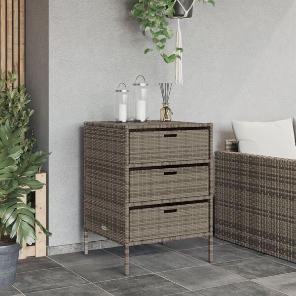 Polyrattan Haveskab