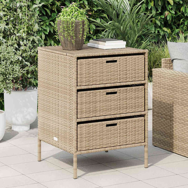 Polyrattan Haveskab